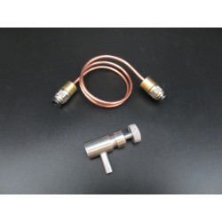 Gas valve copper pipe